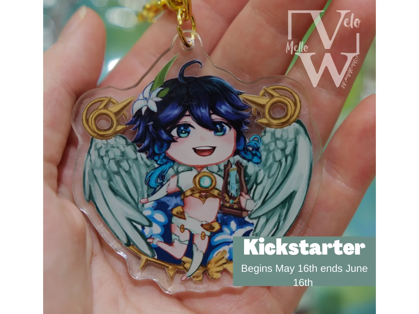 Anime/Video Game Themed Acrylic Charms - thumbnail 2