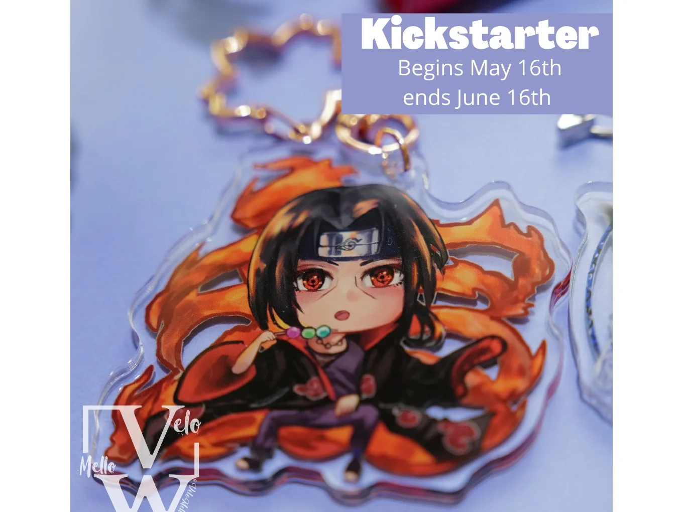 Anime/Video Game Themed Acrylic Charms - thumbnail 3