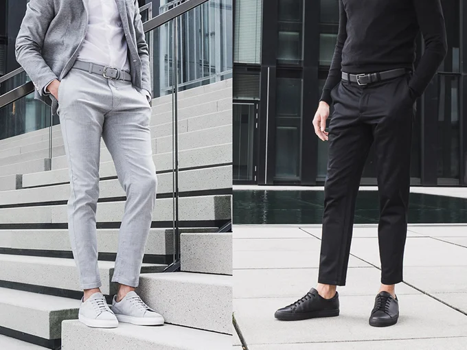 Matching Minimalist Belts and Sneakers - thumbnail 2
