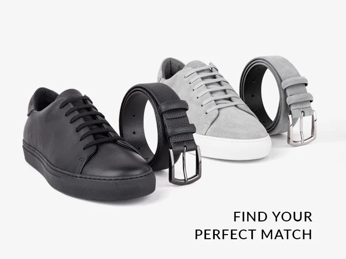 Matching Minimalist Belts and Sneakers - thumbnail 3