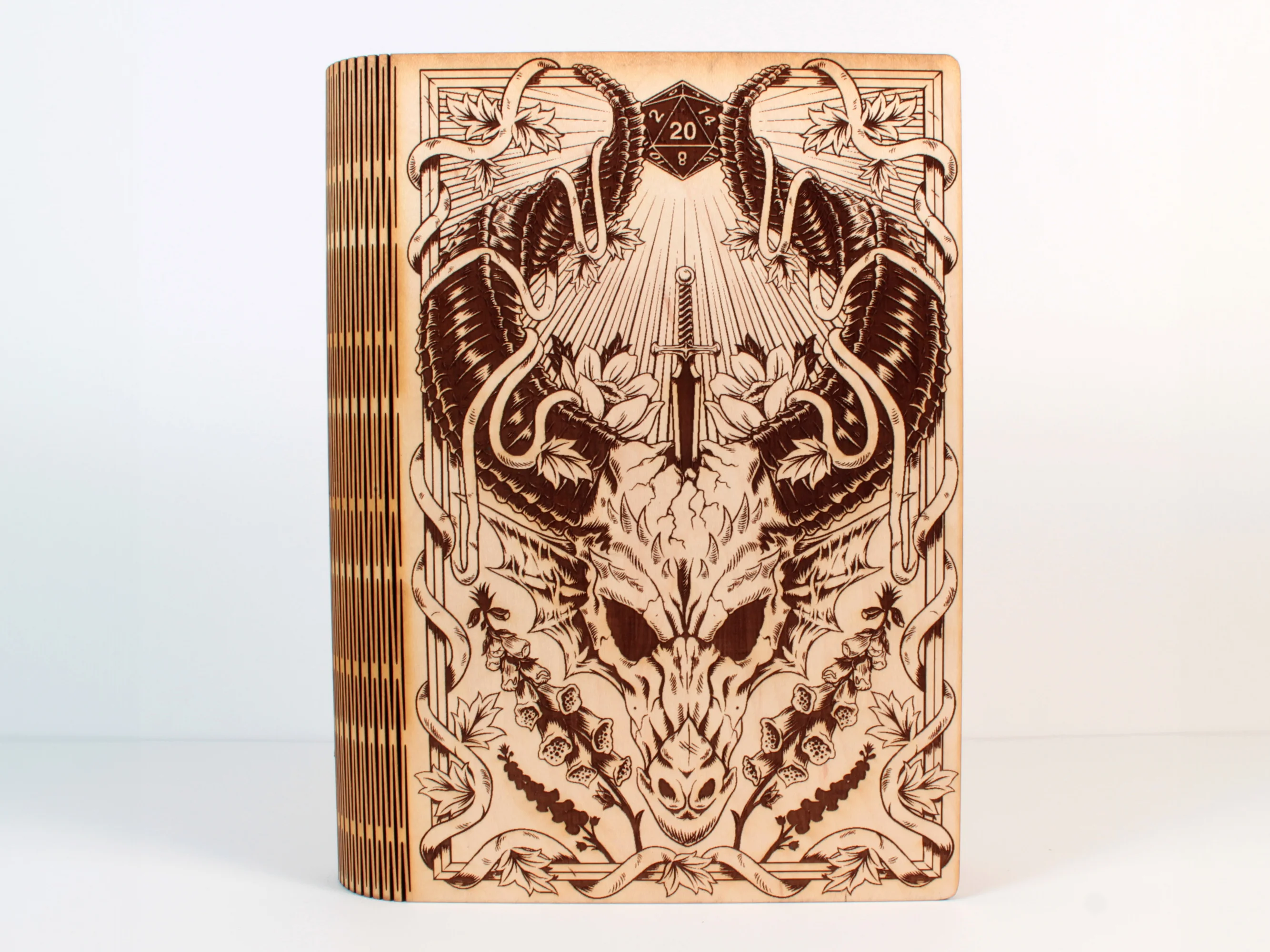 Modular Hollow Book Dice Tower