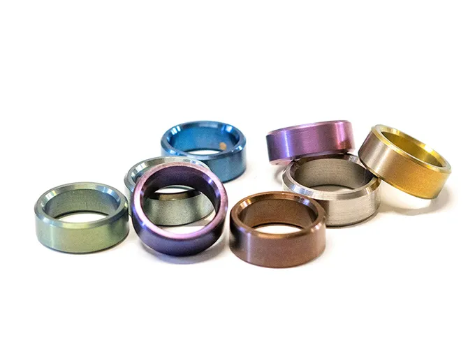 Colorful Titanium Rings - thumbnail 2