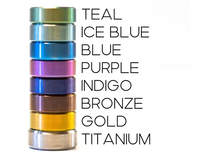 Colorful Titanium Rings - thumbnail 3