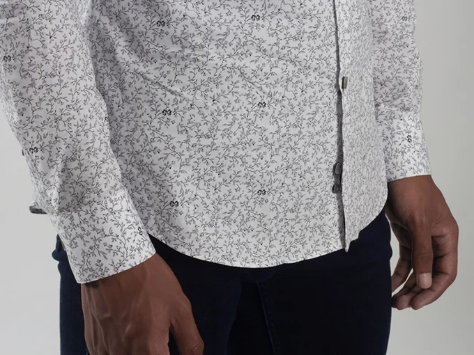 AI Tailored Nanotech Dress Shirt - thumbnail 2